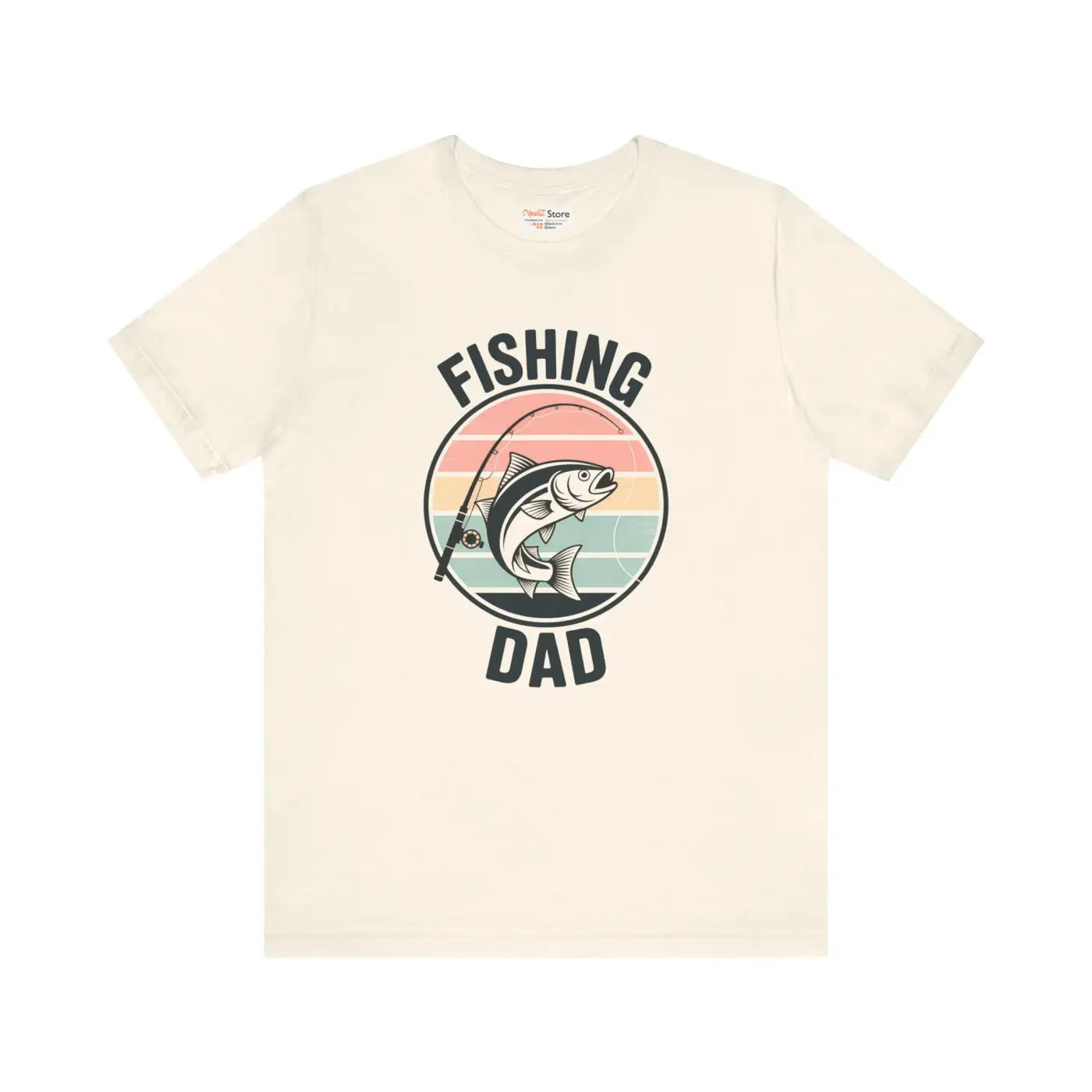 Fishing Dad Short Sleeve Tee – Cotton Shirt - Dipaliz