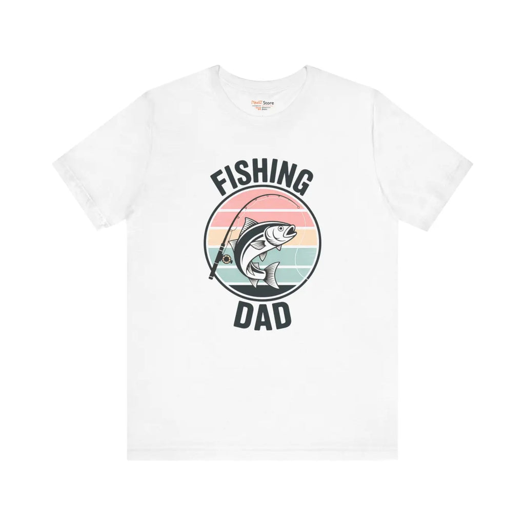 Fishing Dad Short Sleeve Tee – Cotton Shirt - Dipaliz