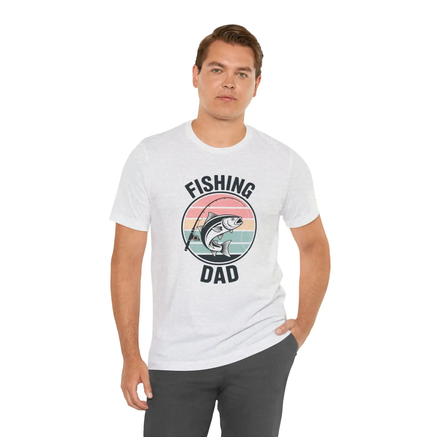 Fishing Dad Short Sleeve Tee – Cotton Shirt - Dipaliz