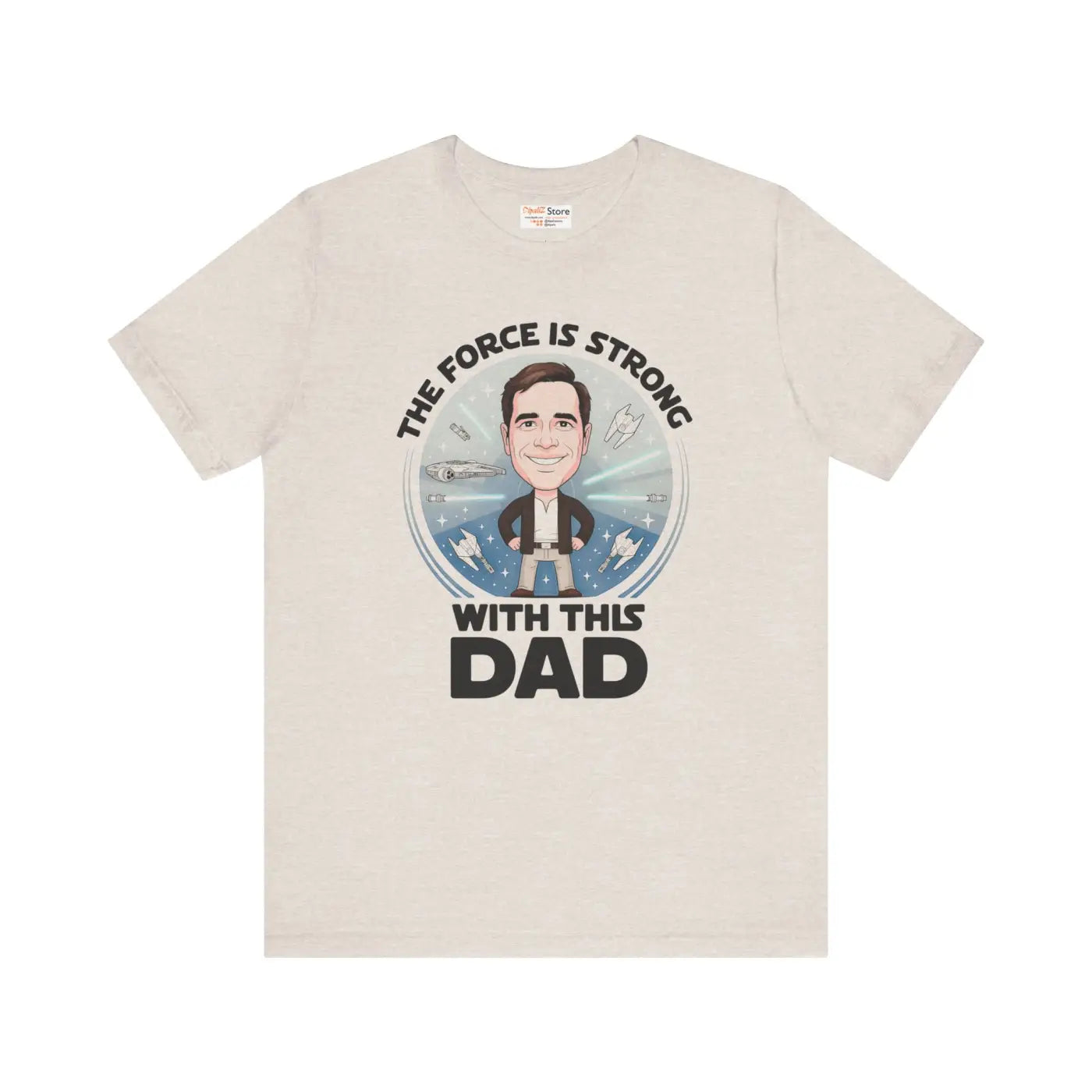 Funny Dad Shirt – Star Wars Vibes Cotton - Dipaliz