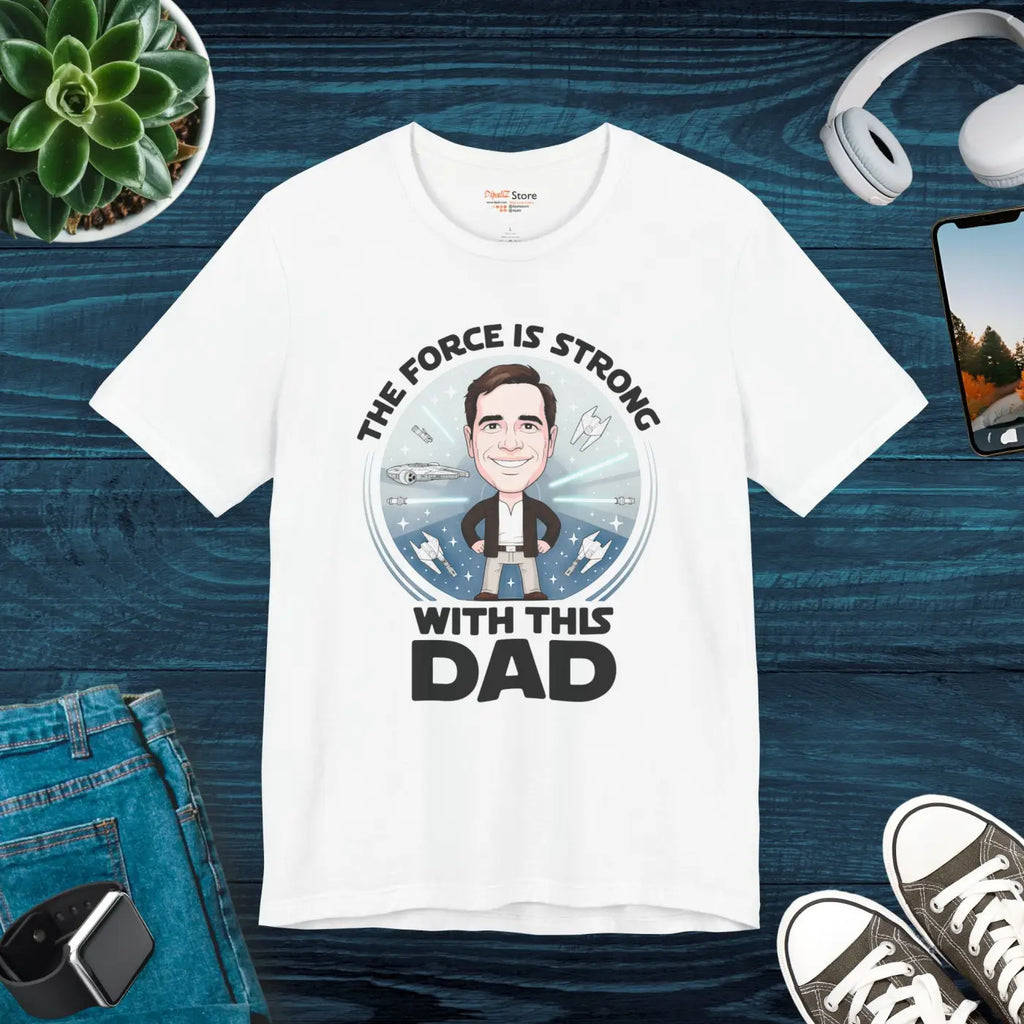 Funny Dad Shirt – Star Wars Vibes Cotton - Dipaliz