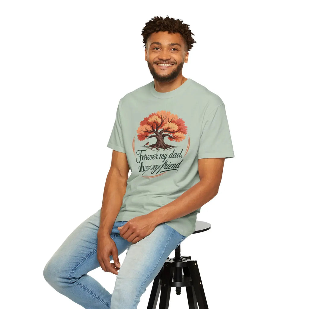Unisex Garment-dyed Tee – Fathers Day Casual - Dipaliz