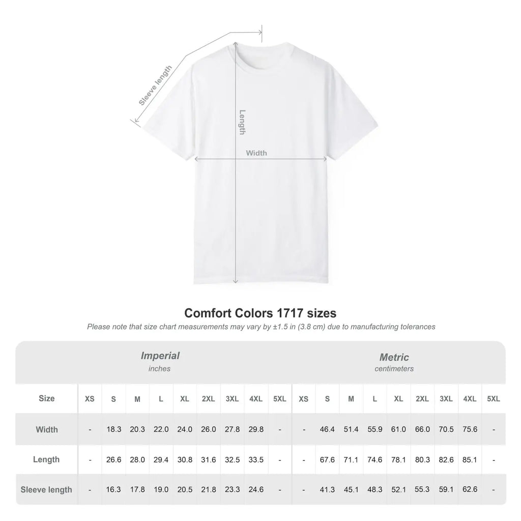 Unisex Garment-dyed Tee – Fathers Day Casual - Dipaliz