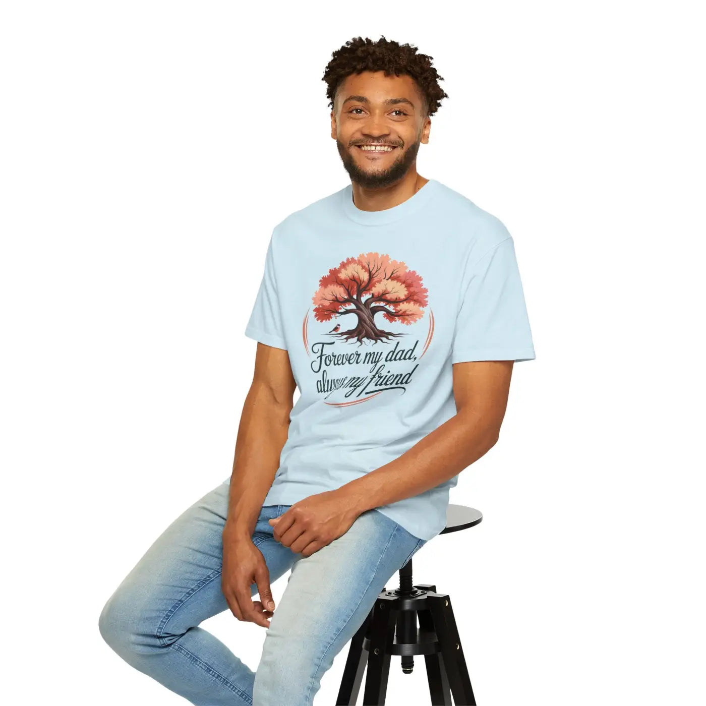Unisex Garment-dyed Tee – Fathers Day Casual - Dipaliz