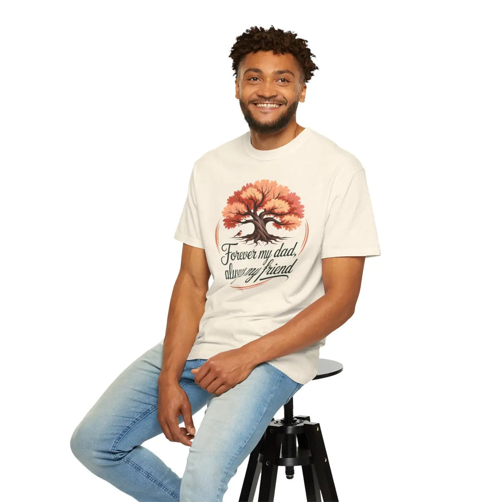 Unisex Garment-dyed Tee – Fathers Day Casual - Dipaliz