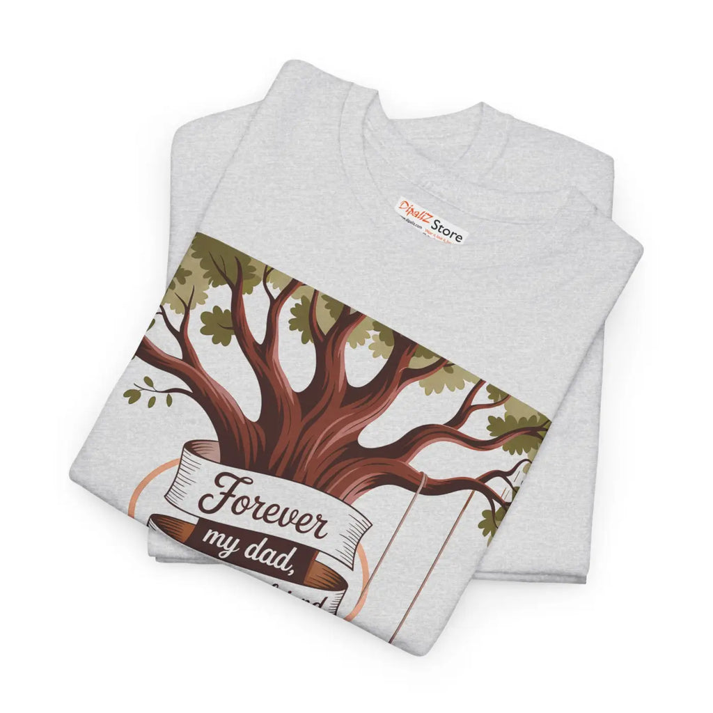 Dad Tree Heavy Cotton Tee – Unisex Cotton - Dipaliz