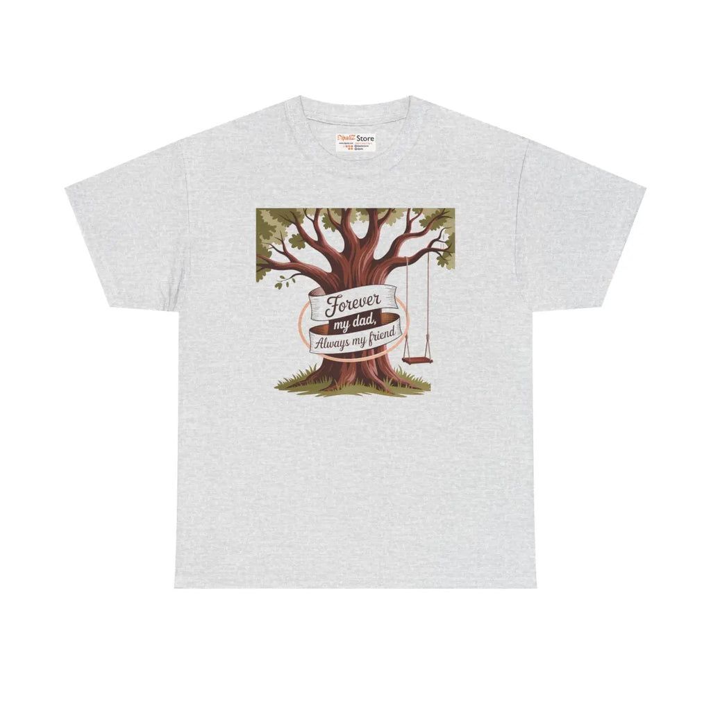 Dad Tree Heavy Cotton Tee – Unisex Cotton - Dipaliz