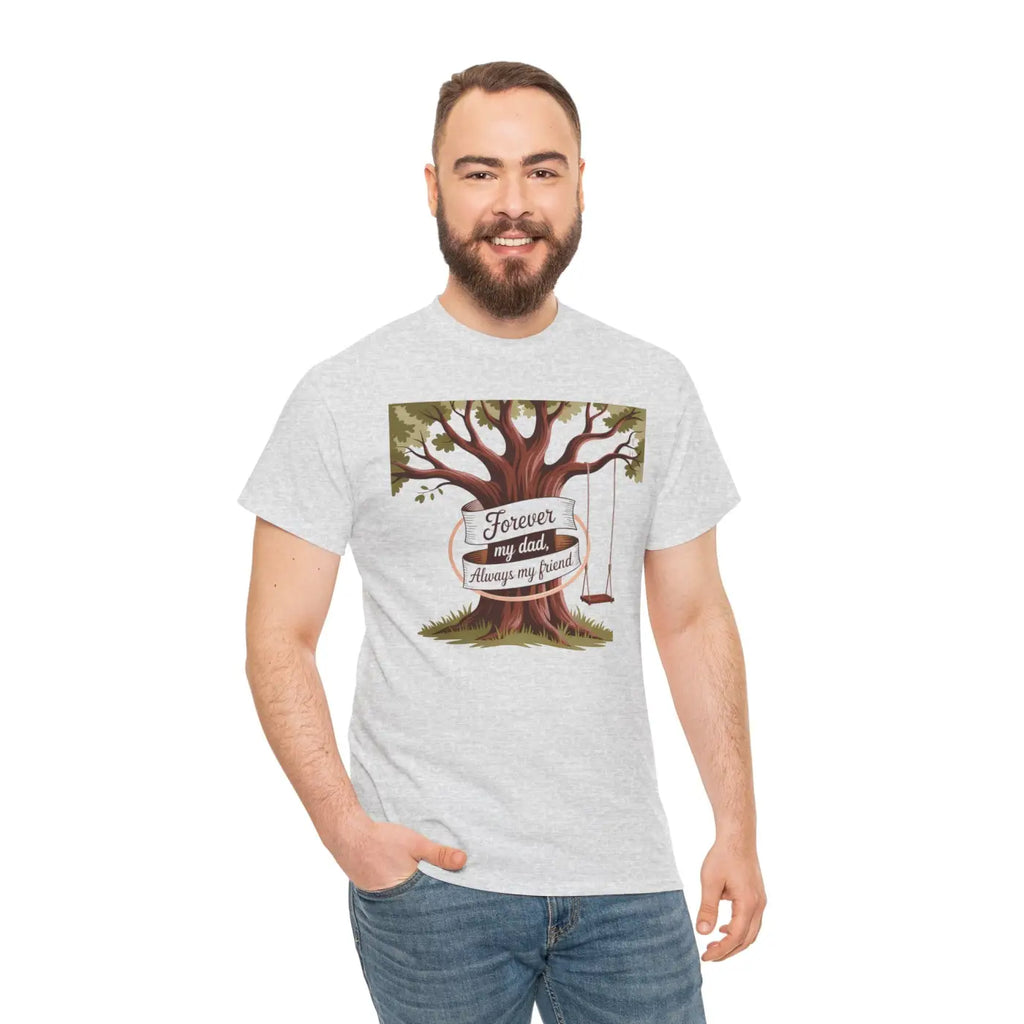 Dad Tree Heavy Cotton Tee – Unisex Cotton - Dipaliz