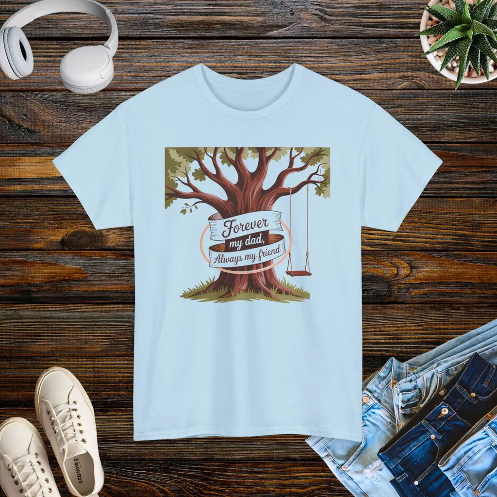 Dad Tree Heavy Cotton Tee – Unisex Cotton - Dipaliz