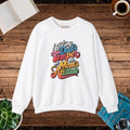 Dad’s Temper Mom’s Attitude Heavy Blend Sweatshirt - Dipaliz