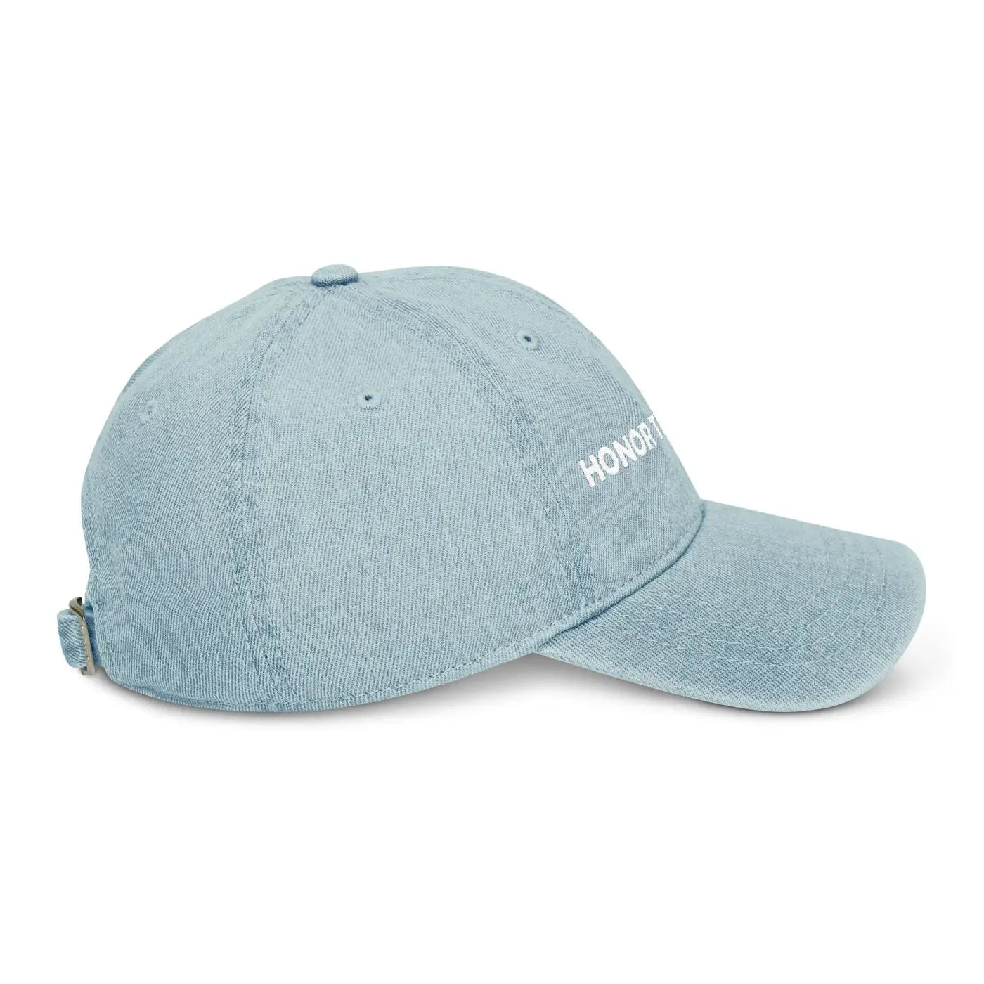 Black Dad Cap – Brave Denim Hat Stylish Wear - Dipaliz