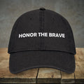 Black Dad Cap – Brave Denim Hat Stylish Wear - Dipaliz