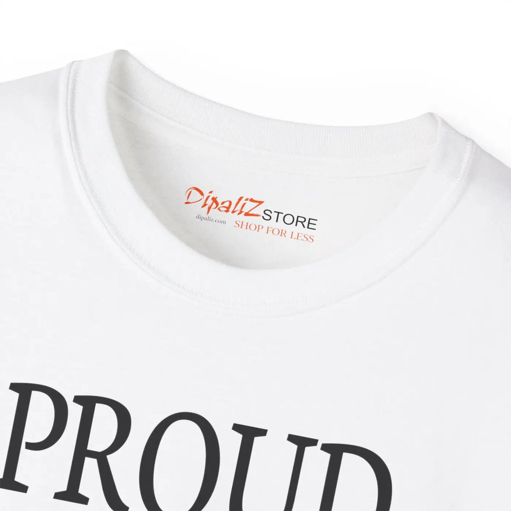 Bold Neurodivergent Dad Cotton Tee - Graphic Print - Dipaliz