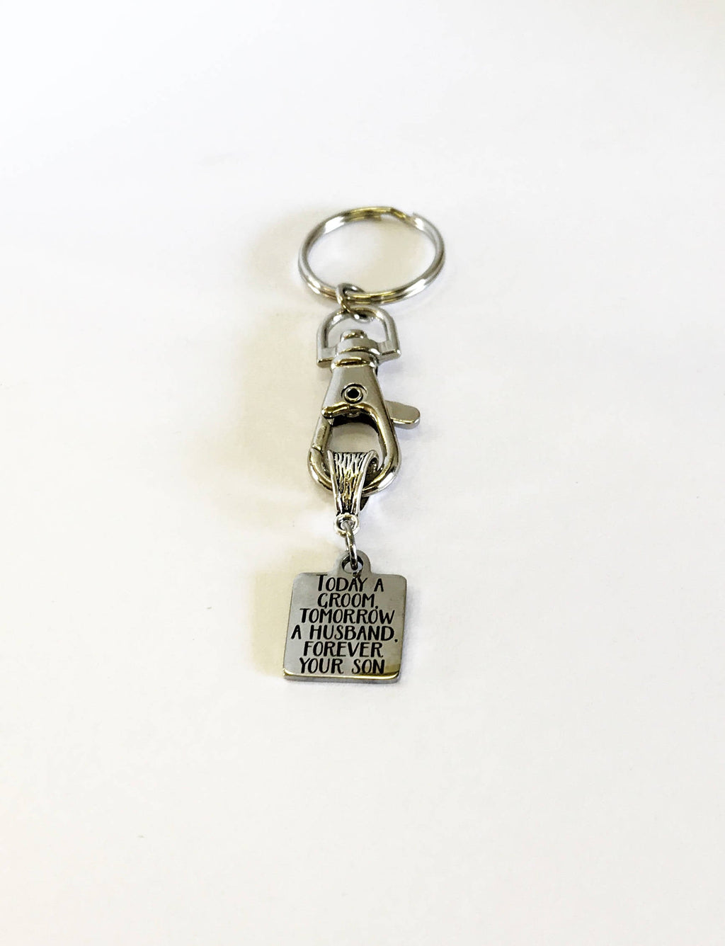 Today A Groom Tomorrow A Husband Forever Your Son Keychain Gift, Gift For Mom, Gift For Dad, Grooms Mom Gift, Grooms Dad Gift, Wedding Gift
