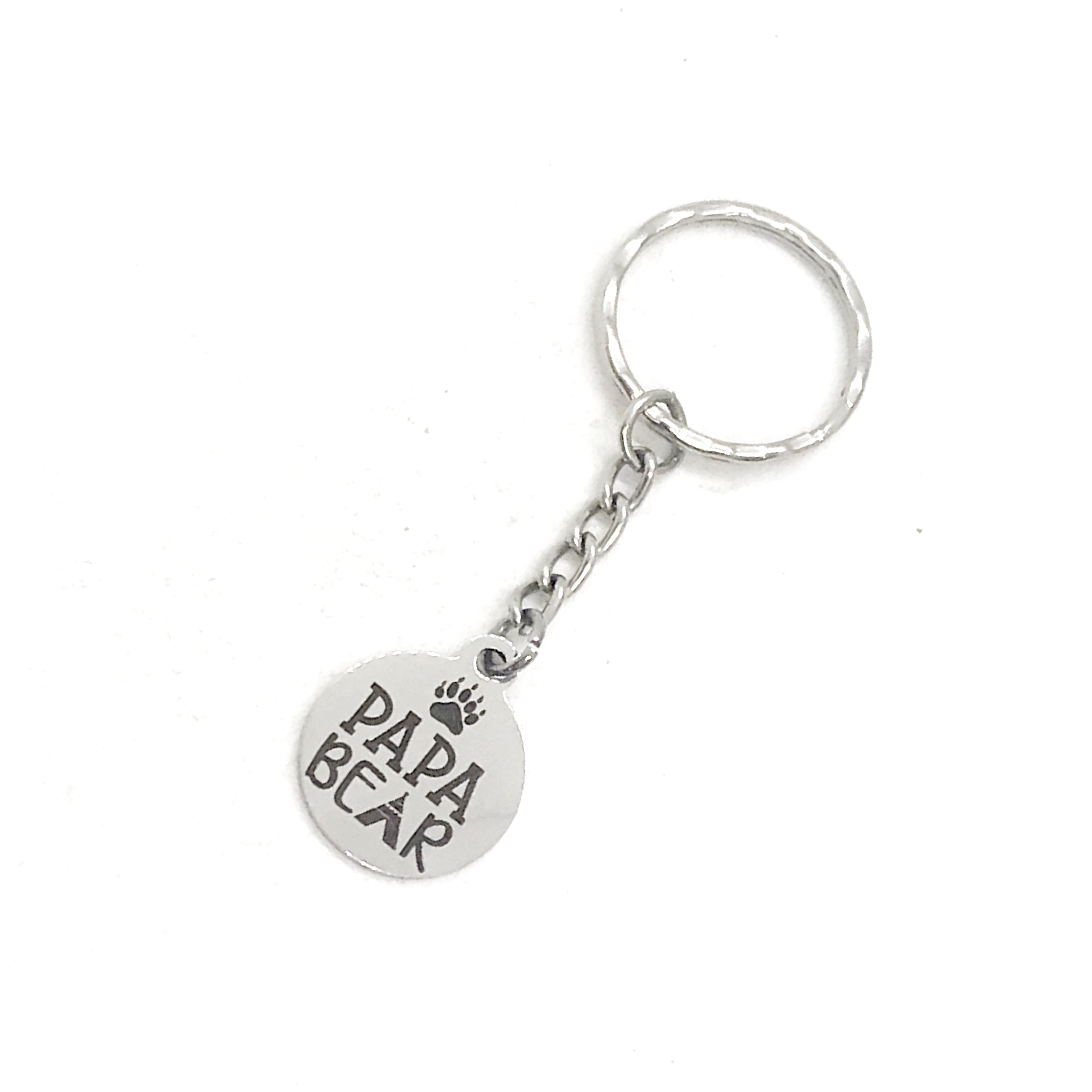 Fathers Day Gift, Papa Bear Keychain, Papa Keychain, Dad Keychain, Protective Dad Keychain, Dad Gift, Daddy Gift, Gift For Dad from Kids
