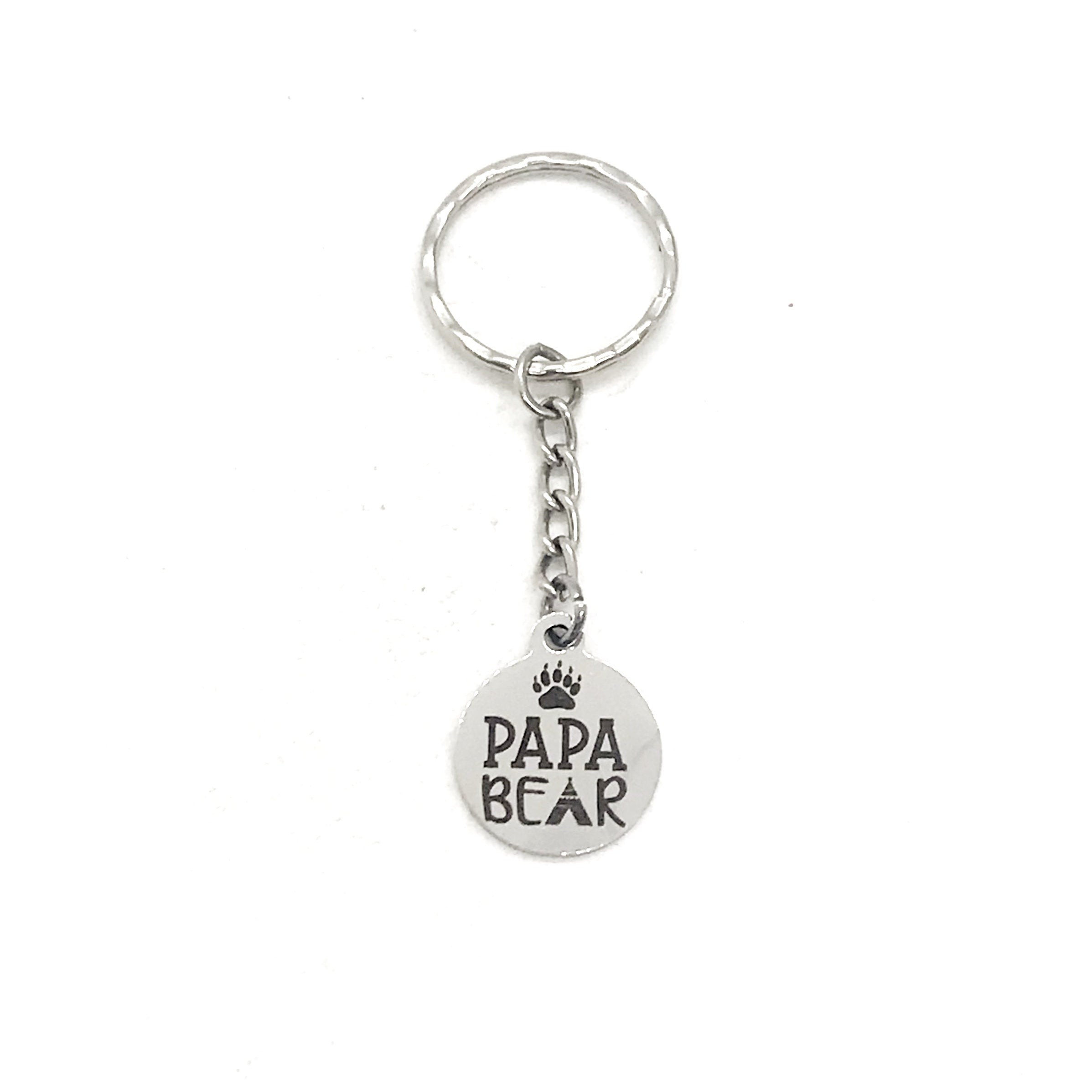 Fathers Day Gift, Papa Bear Keychain, Papa Keychain, Dad Keychain, Protective Dad Keychain, Dad Gift, Daddy Gift, Gift For Dad from Kids