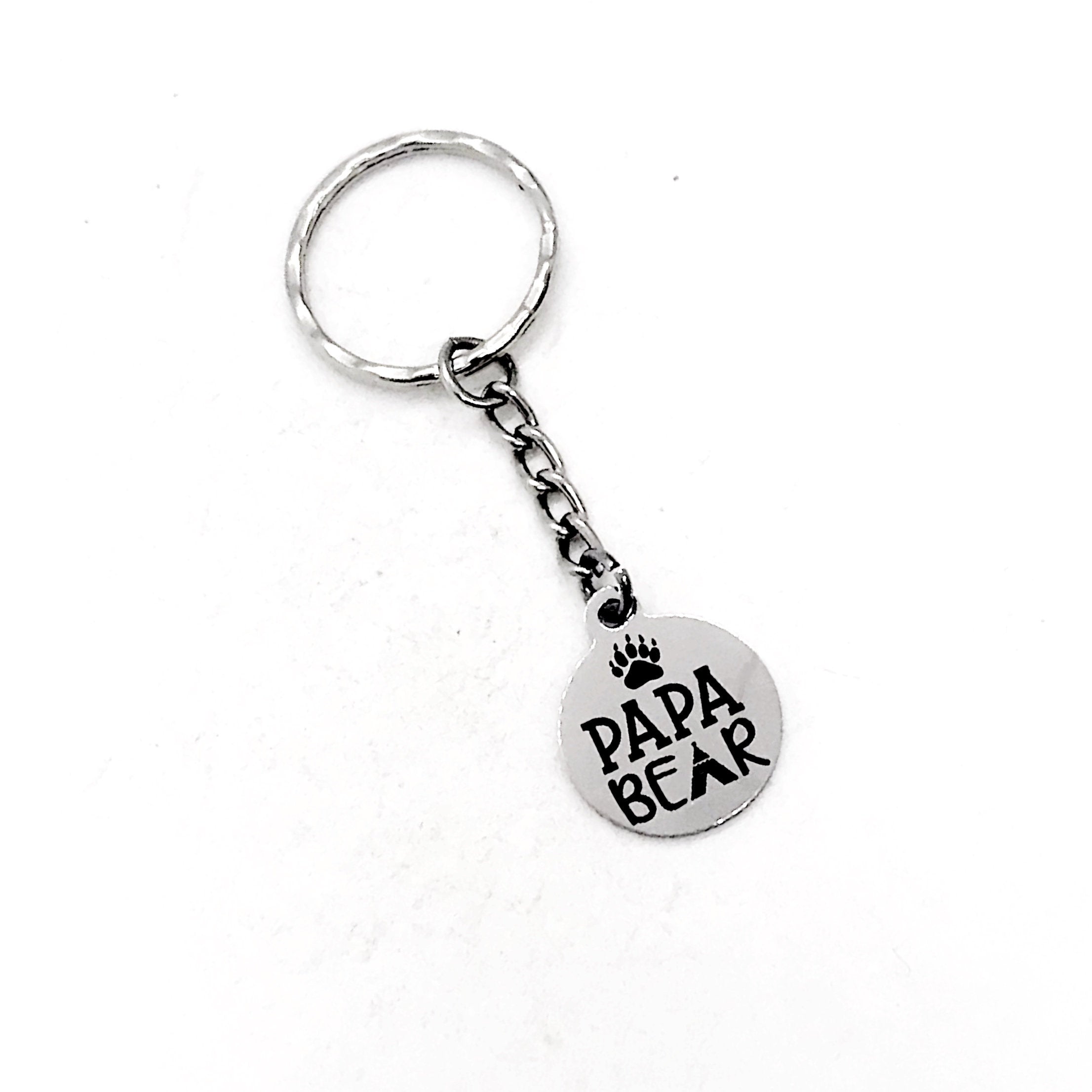 Fathers Day Gift, Papa Bear Keychain, Papa Keychain, Dad Keychain, Protective Dad Keychain, Dad Gift, Daddy Gift, Gift For Dad from Kids
