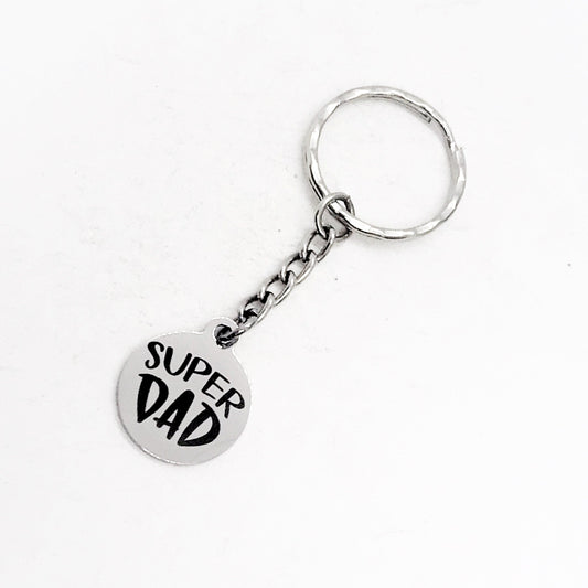 Fathers Day Gift, Super Dad Keychain, Daddy Keychain, Dad Keychain, Protective Dad Keychain, Dad Gift, Daddy Gift, Gift For Dad from Kids