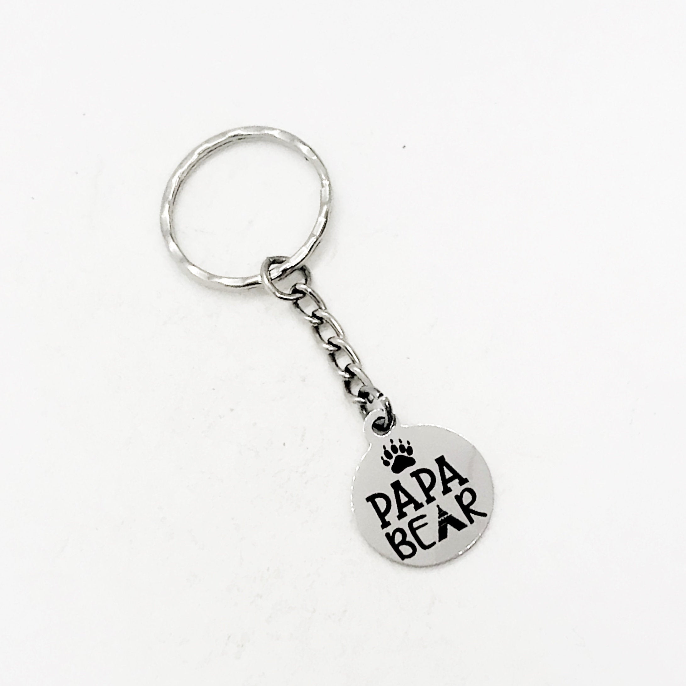 Fathers Day Gift, Papa Bear Keychain, Papa Keychain, Dad Keychain, Protective Dad Keychain, Dad Gift, Daddy Gift, Gift For Dad from Kids