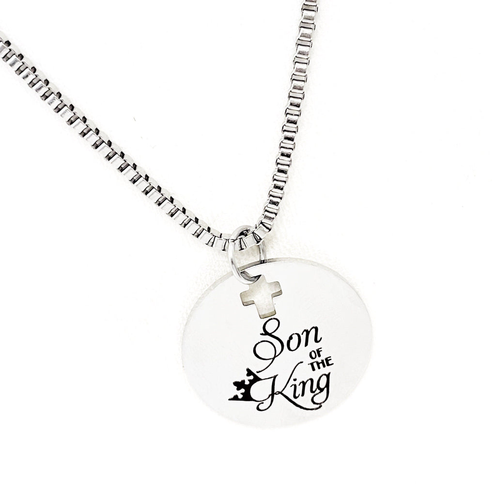 Christian Man Gift, Son Of The King Necklace, Gift For Him, Husband Gift, Son Gift, Grandson Gift, Birthday Gift, Fathers Day Gift