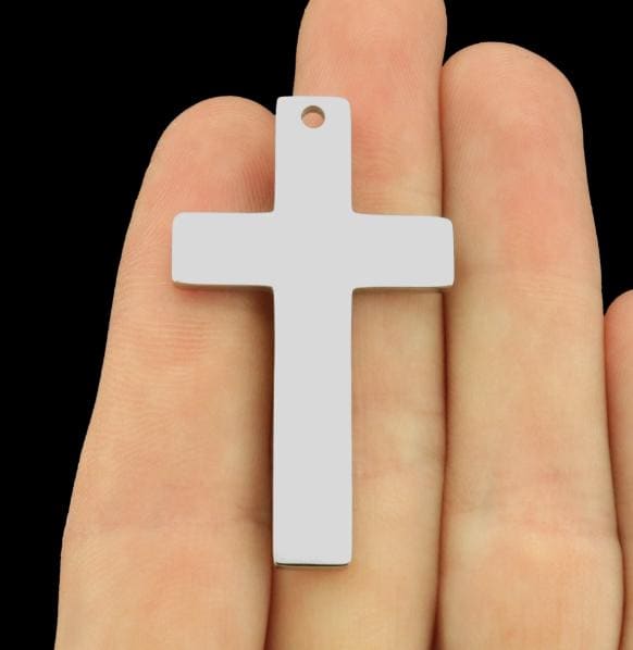 Amazing Grace Cross Clip On Charm