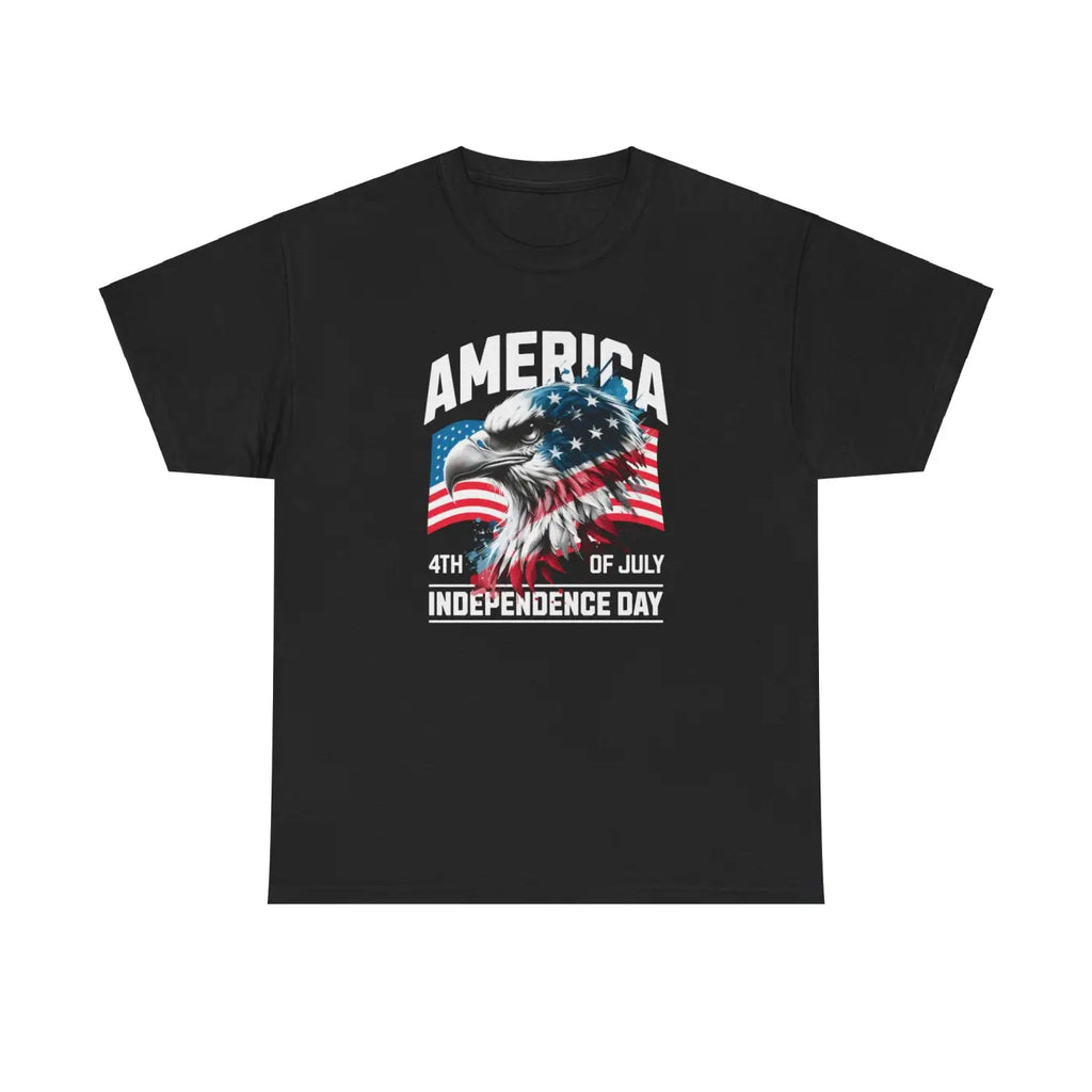 Unisex Deluxe Independence Day Tee – Eagle - Dipaliz
