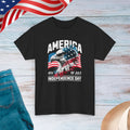 Unisex Deluxe Independence Day Tee – Eagle - Dipaliz