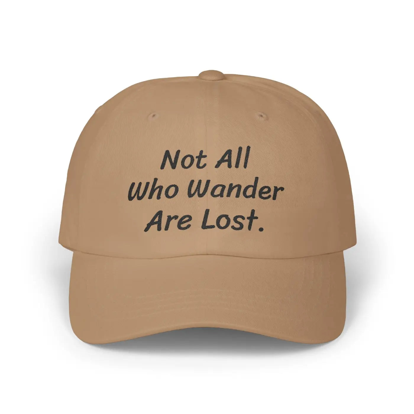 Inspirational Dad Cap – Wanderlust Cotton - Dipaliz