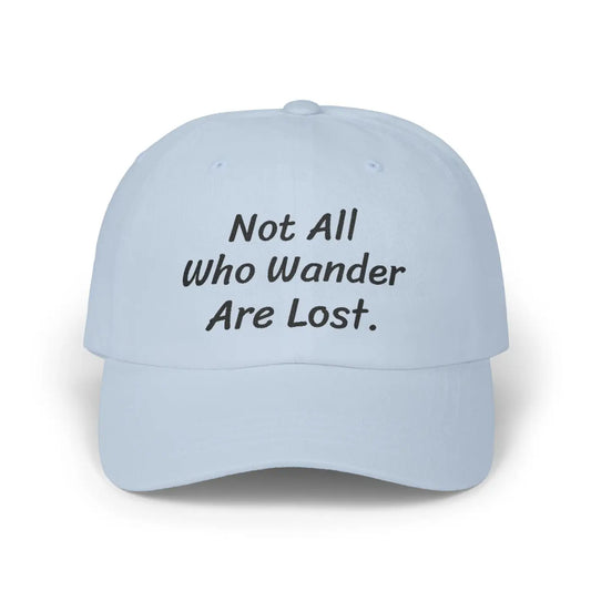 Inspirational Dad Cap – Wanderlust Cotton - Dipaliz