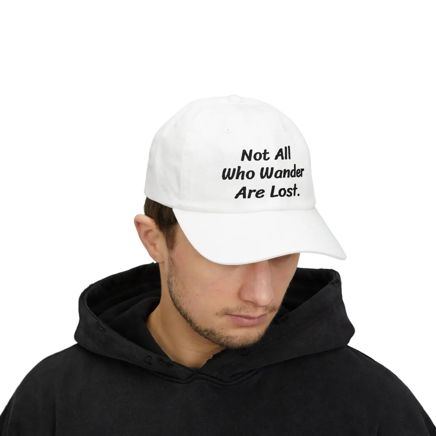Inspirational Dad Cap – Wanderlust Cotton - Dipaliz