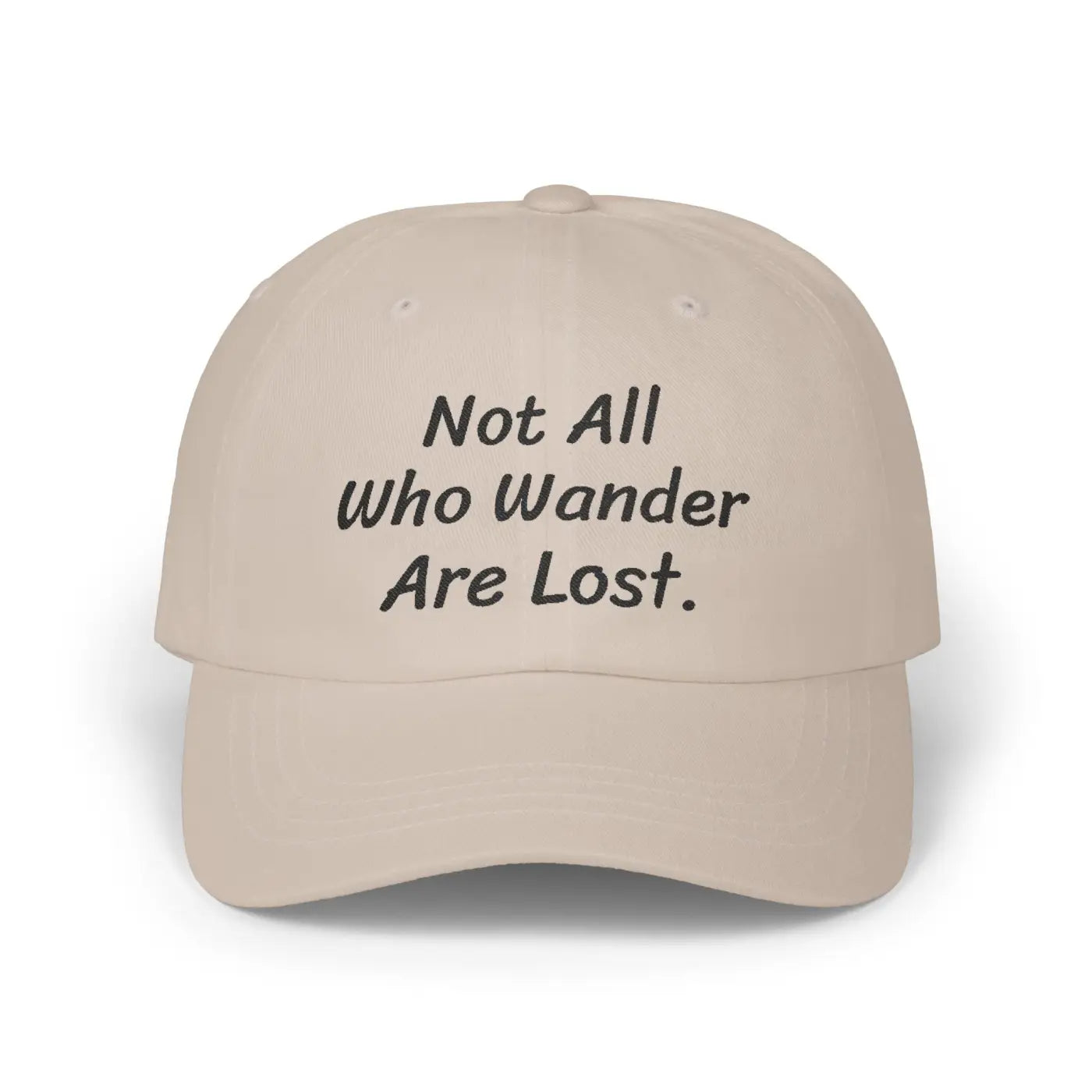 Inspirational Dad Cap – Wanderlust Cotton - Dipaliz