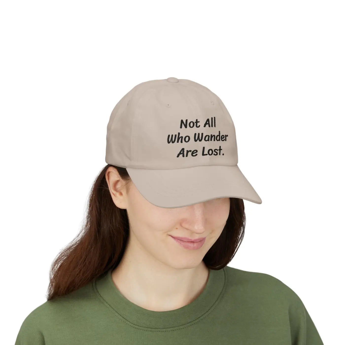 Inspirational Dad Cap – Wanderlust Cotton - Dipaliz