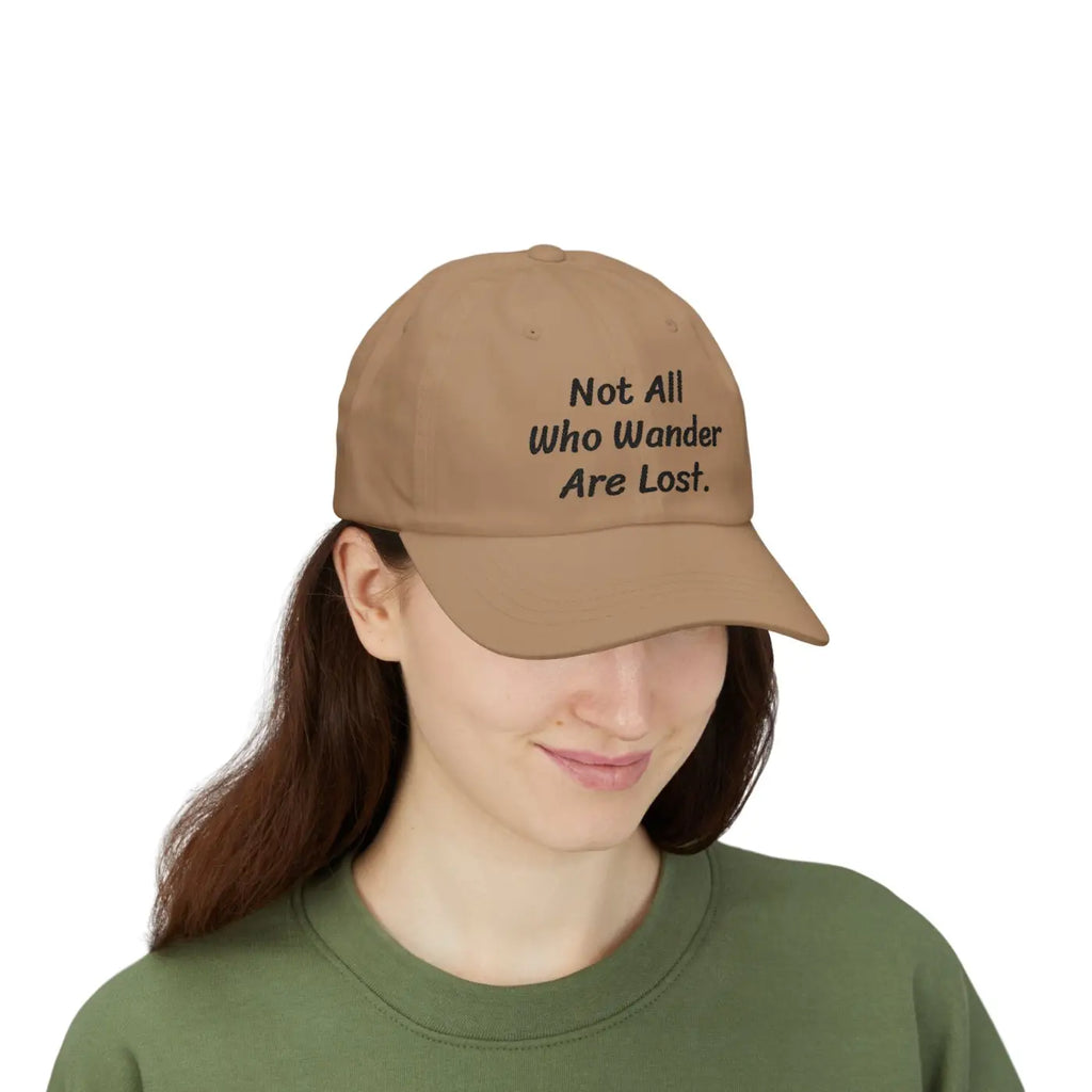 Inspirational Dad Cap – Wanderlust Cotton - Dipaliz