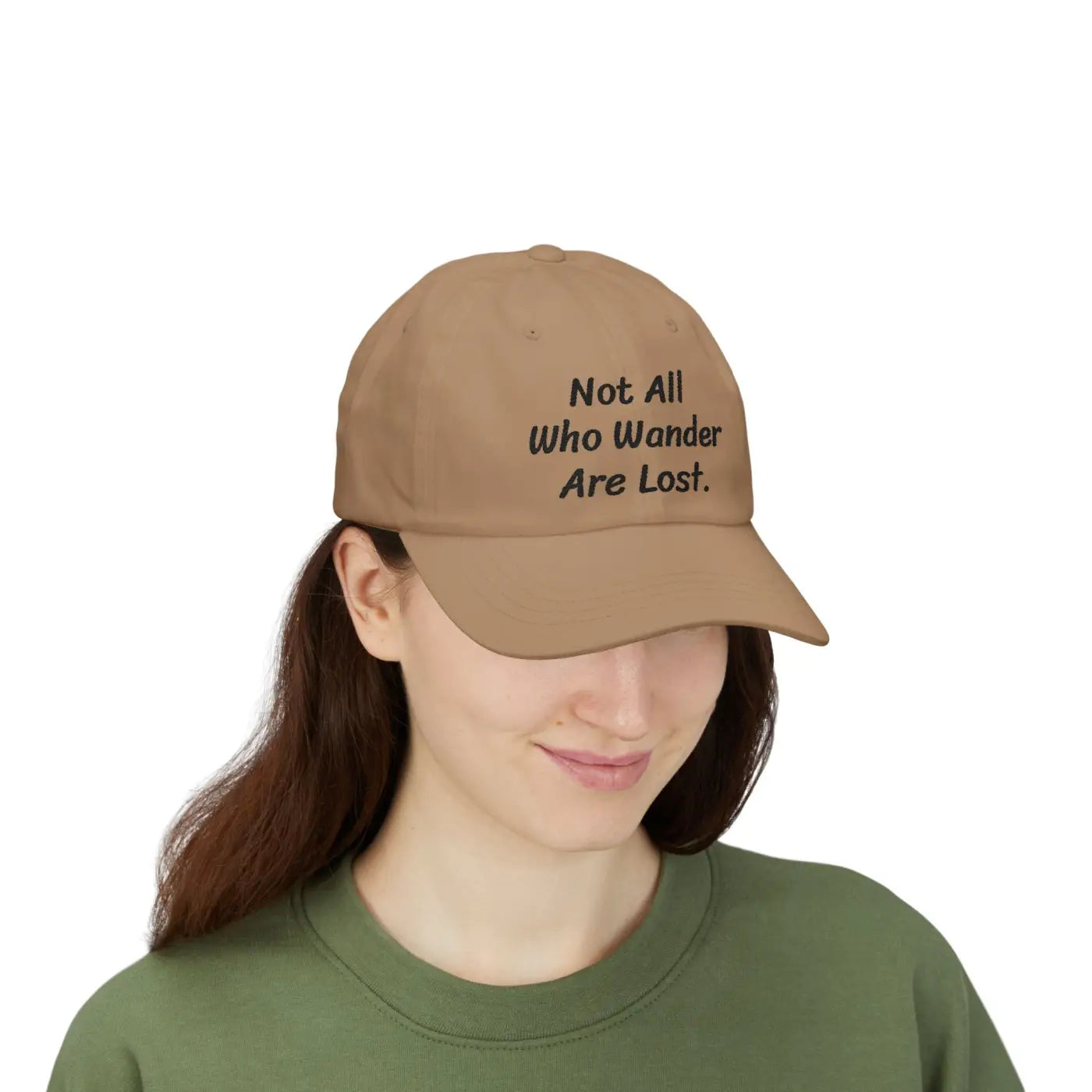 Inspirational Dad Cap – Wanderlust Cotton - Dipaliz