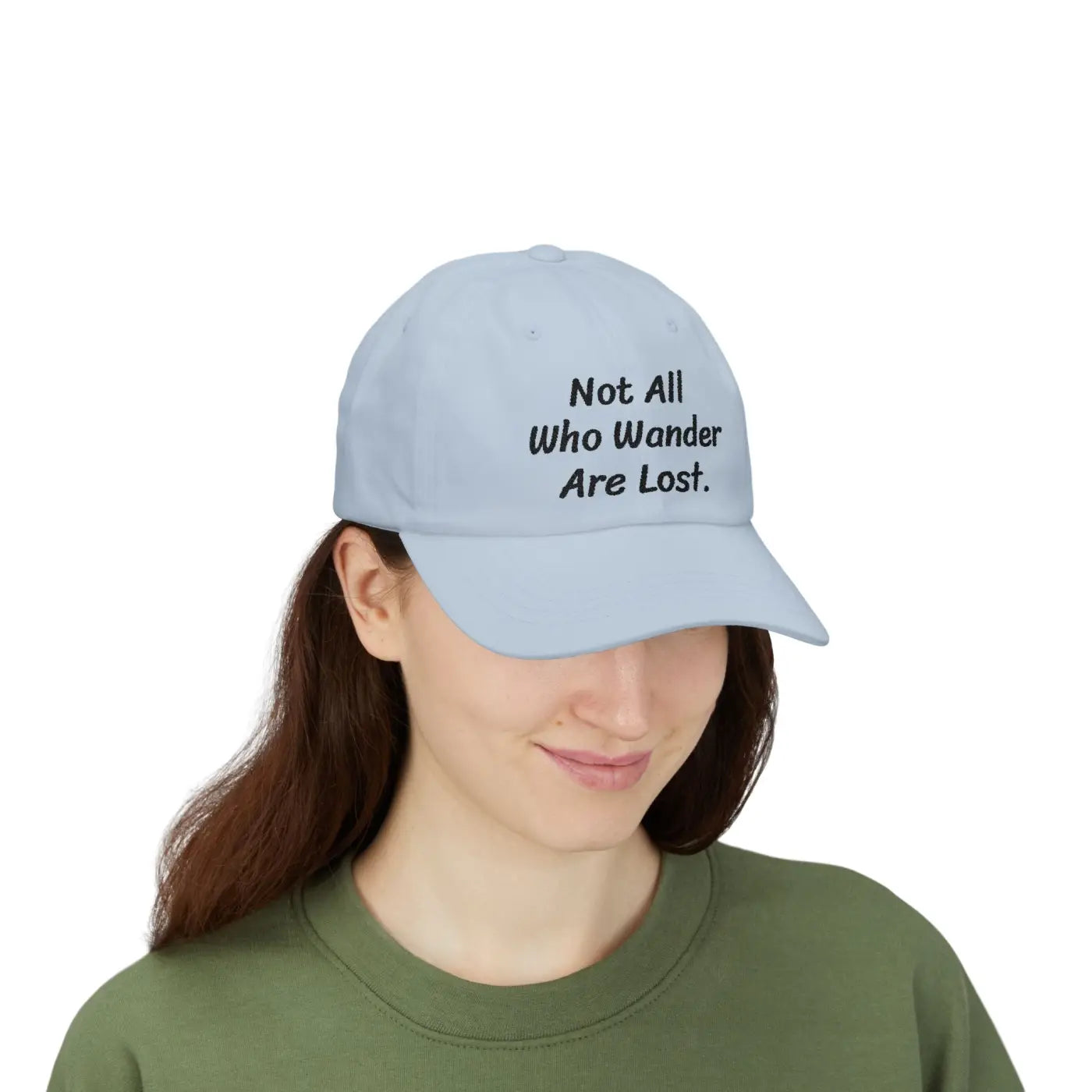 Inspirational Dad Cap – Wanderlust Cotton - Dipaliz