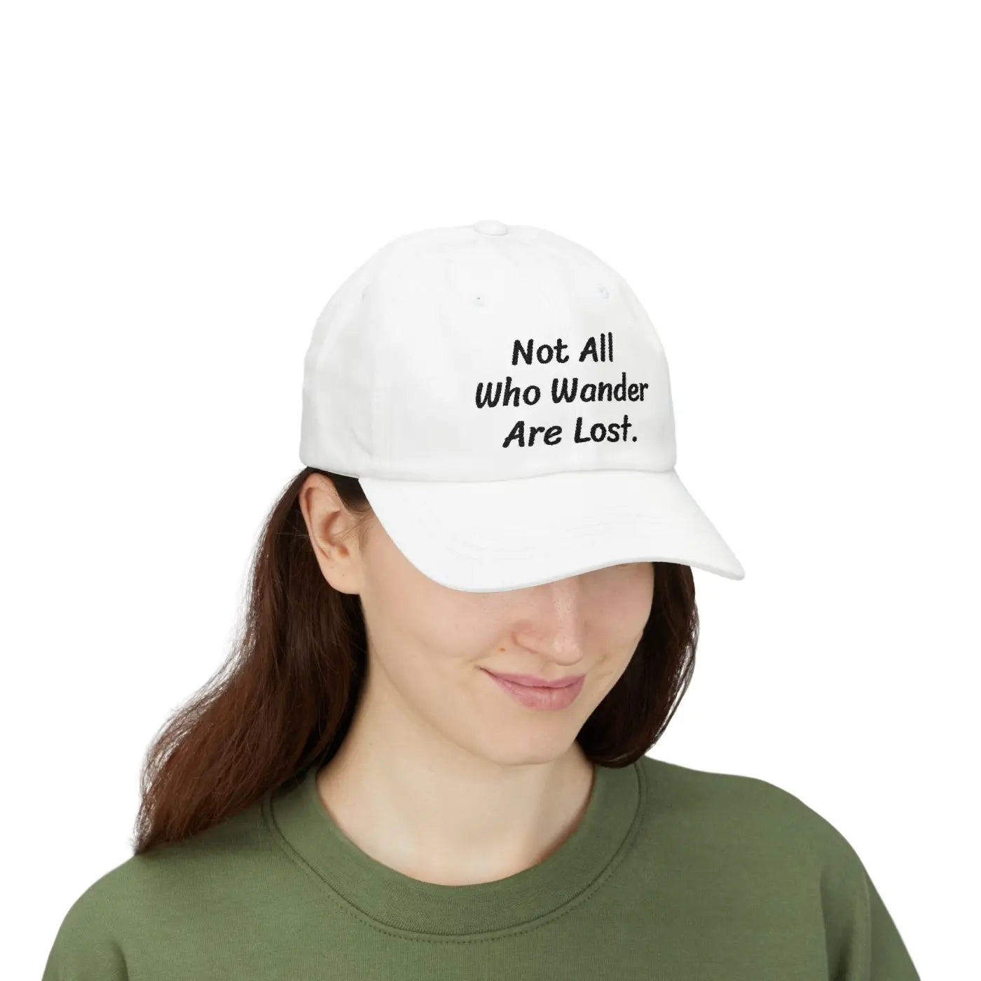 Inspirational Dad Cap – Wanderlust Cotton - Dipaliz
