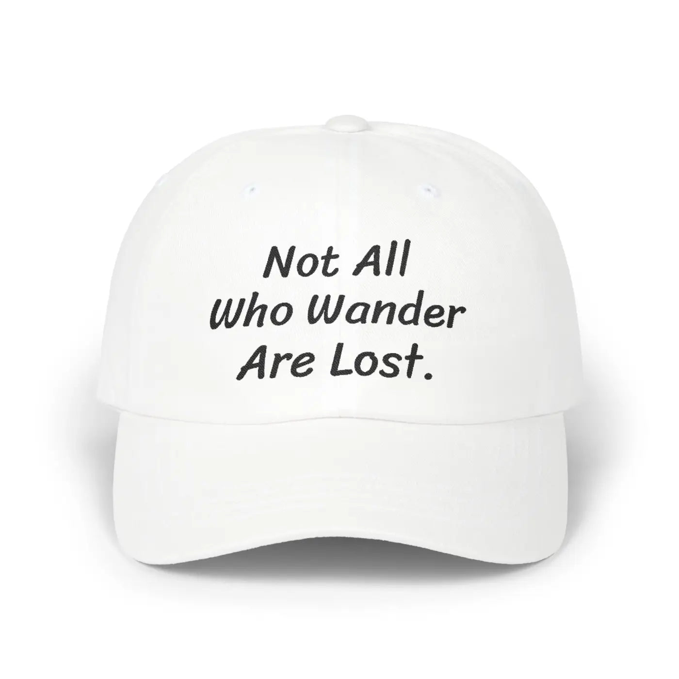Inspirational Dad Cap – Wanderlust Cotton - Dipaliz