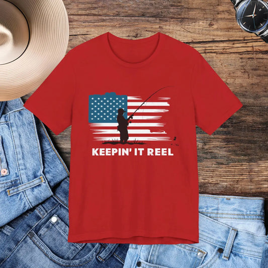 Stars and Stripes Tee – Independence Day Fishing - Dipaliz