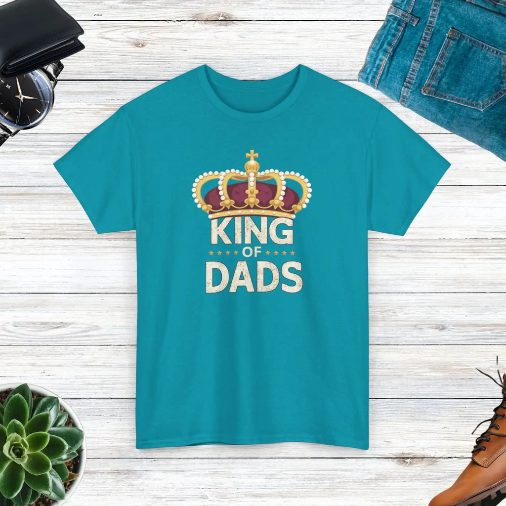 King of Dads Tee – Durable Heavy Cotton - Dipaliz