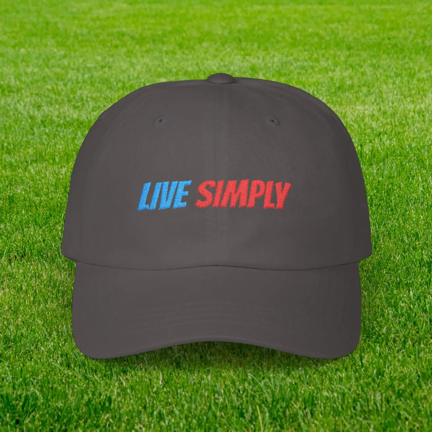Live Simply Classic Dad Cap – Minimalist Style - Dipaliz