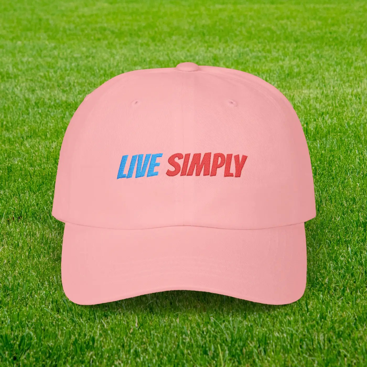 Live Simply Classic Dad Cap – Minimalist Style - Dipaliz