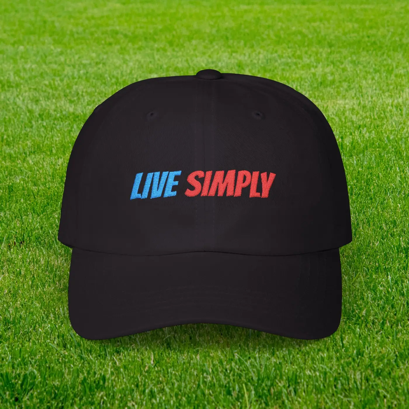 Live Simply Classic Dad Cap – Minimalist Style - Dipaliz