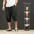 Men Summer Loose Casual Shorts Men Breathable Embroidery Straight Leg Motion Short Pants Plus Size Jogging Fitness Beach Shorts Striped Jogging Bottoms Summer Training Trousers with Pockets