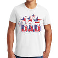 Mens Graphic T-Shirt Dad Independence Day 4th of July Celebration