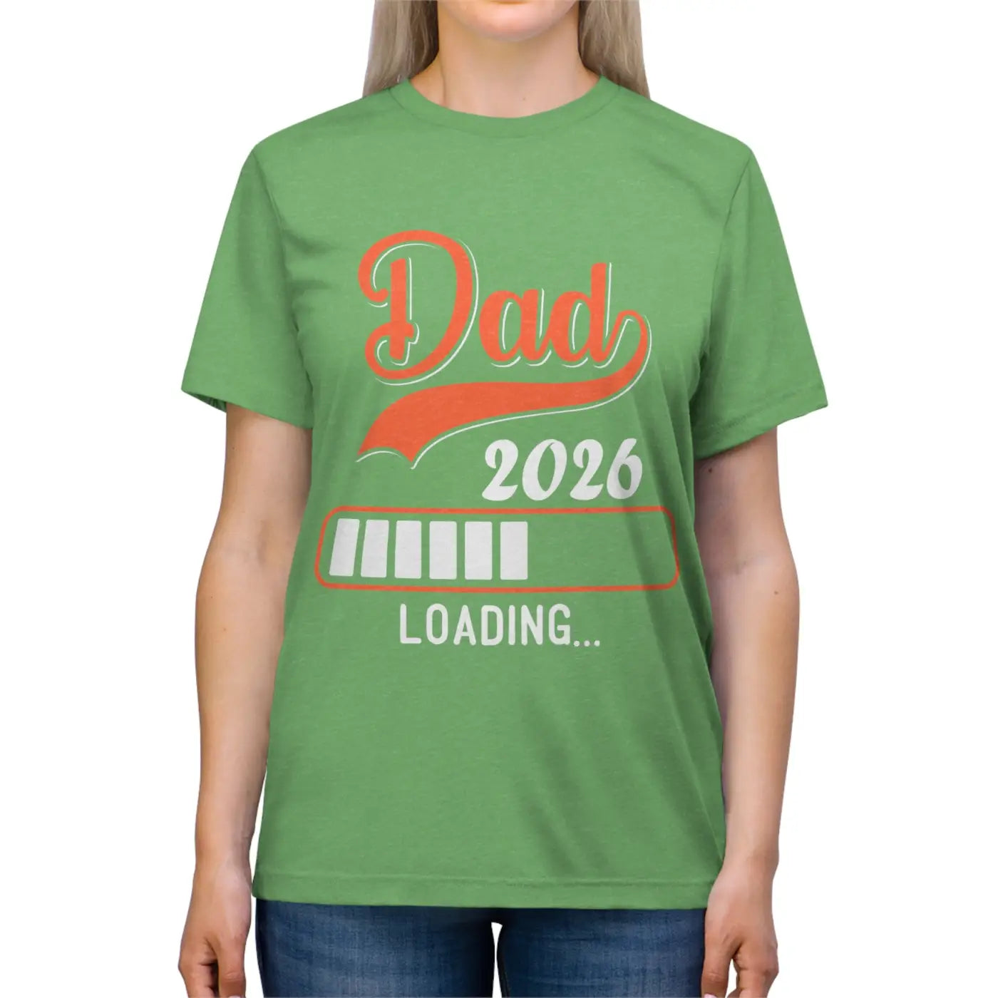 New Dad 2026 Unisex Triblend Tee – Ultimate Comfort - Dipaliz