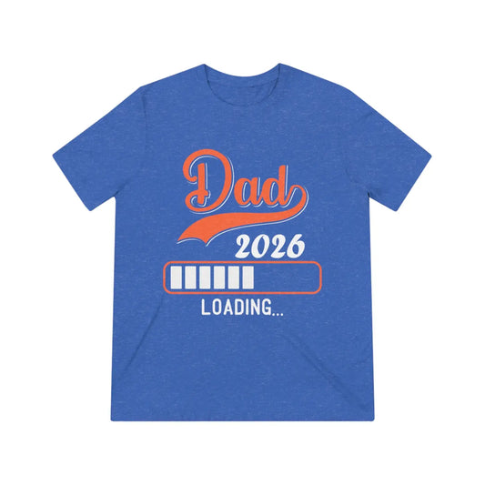 New Dad 2026 Unisex Triblend Tee – Ultimate Comfort - Dipaliz