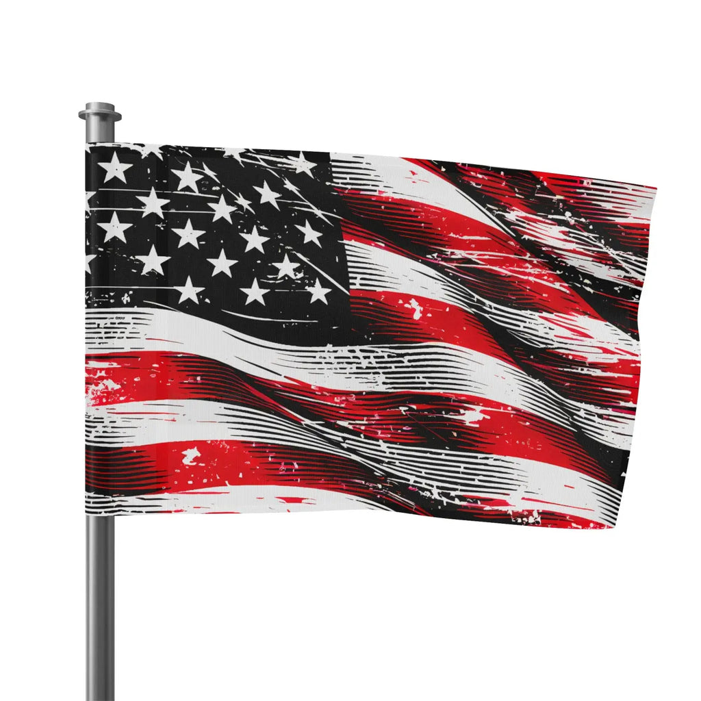 Flag Wall Art – Independence Day Home Decor - Dipaliz
