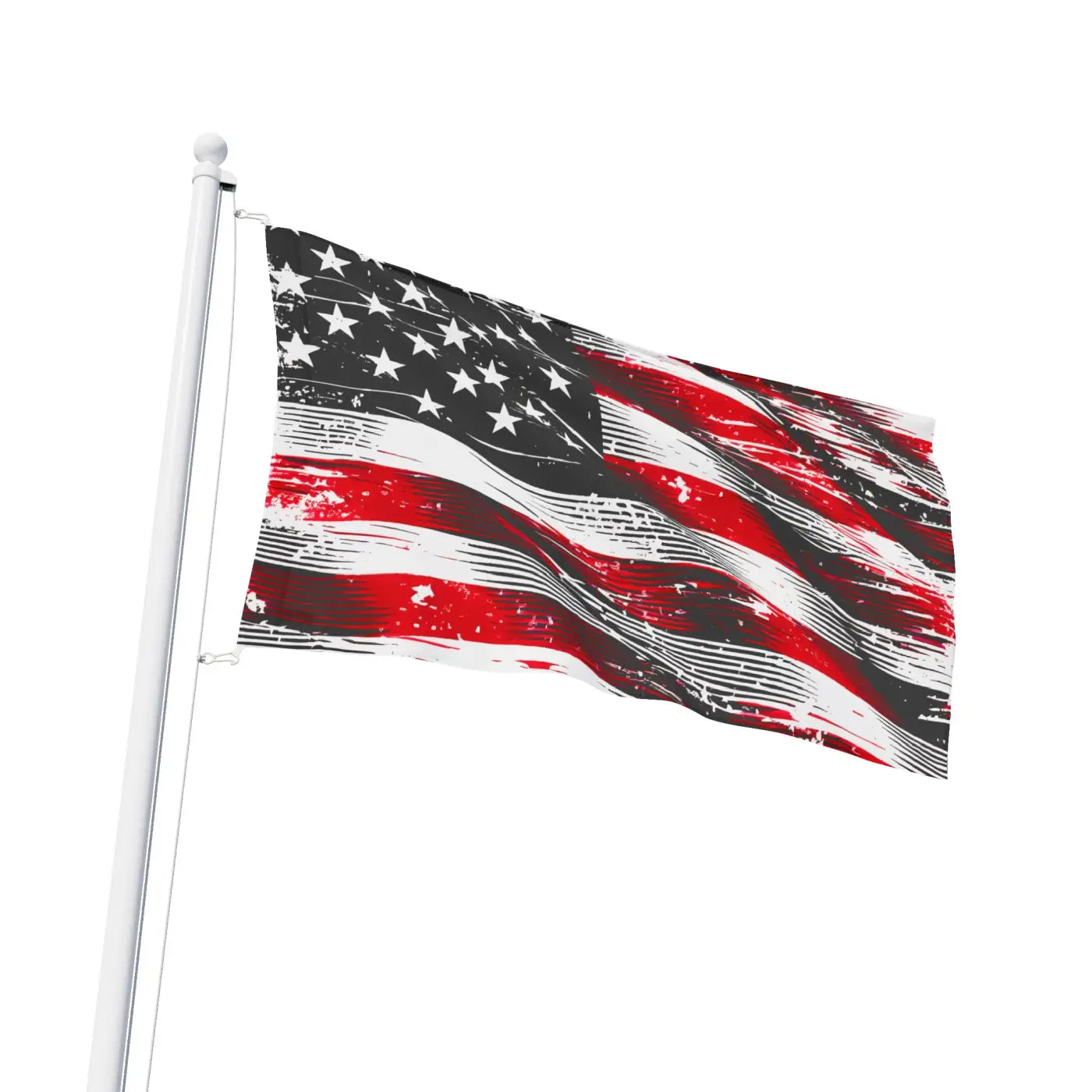 Flag Wall Art – Independence Day Home Decor - Dipaliz