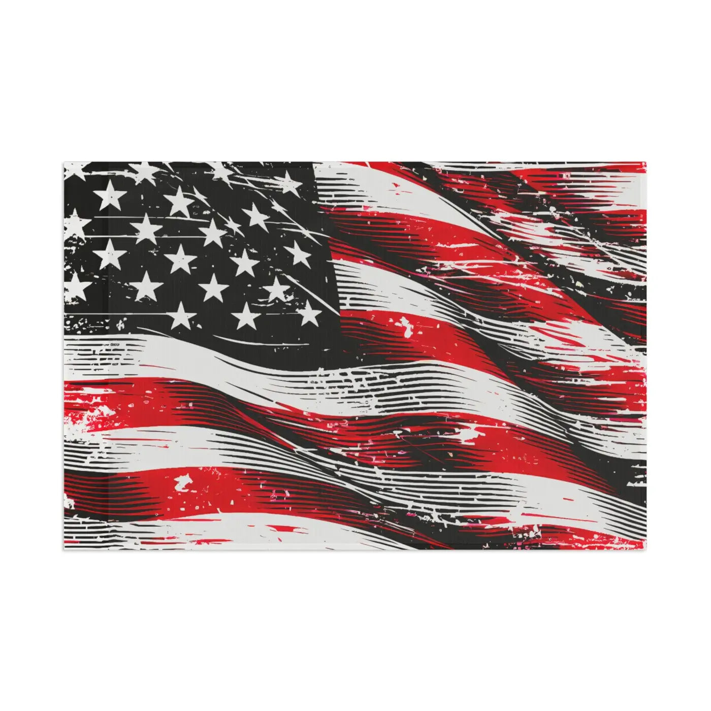 Flag Wall Art – Independence Day Home Decor - Dipaliz