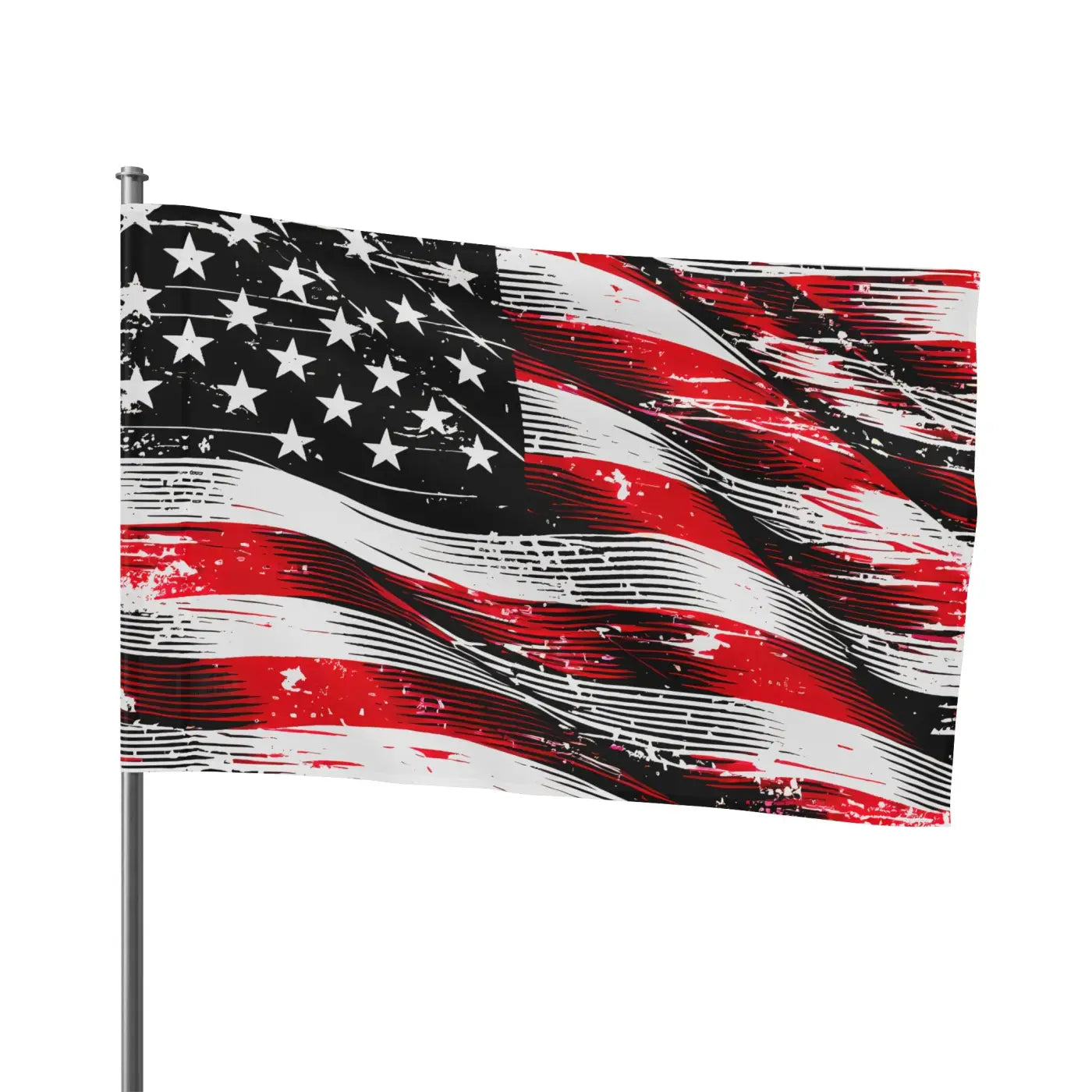 Flag Wall Art – Independence Day Home Decor - Dipaliz
